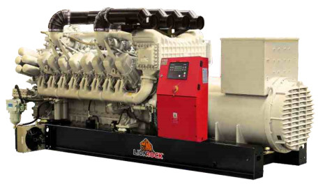 AC MTU Industrial Diesel Generator 2300kVA 1840kW 50Hz Frequency