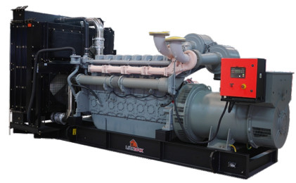 800kW 1000 Kva DG Set CE Certified With Baseframe Fuel Tank