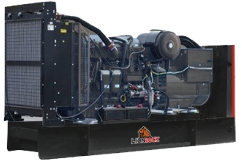 672kW Diesel Generator Sets ISO14001 Certified With 1250L Fuel Tank