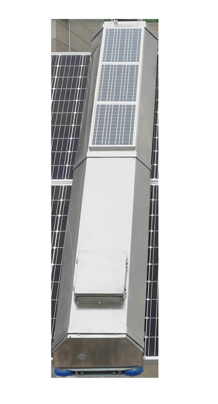 95% Efficient Solar Radiation Solar Panel Cleaning Robot Intelligent OEM