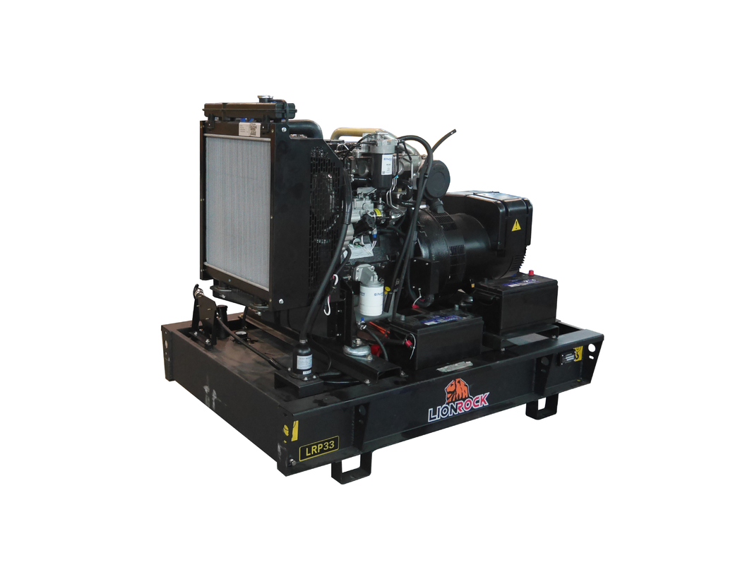 Industrial 24kw Diesel Generator , Diesel Power Unit OEM With 160 Litres Fuel Tank