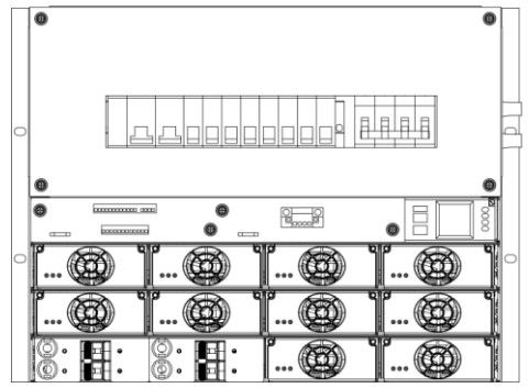 Fonte de alimentação de 12 volts Smps 19 polegadas DC tomada de alimentação 40 kg 35 A 60 Hz